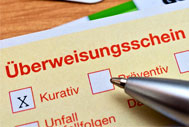 Überweisung anfordern